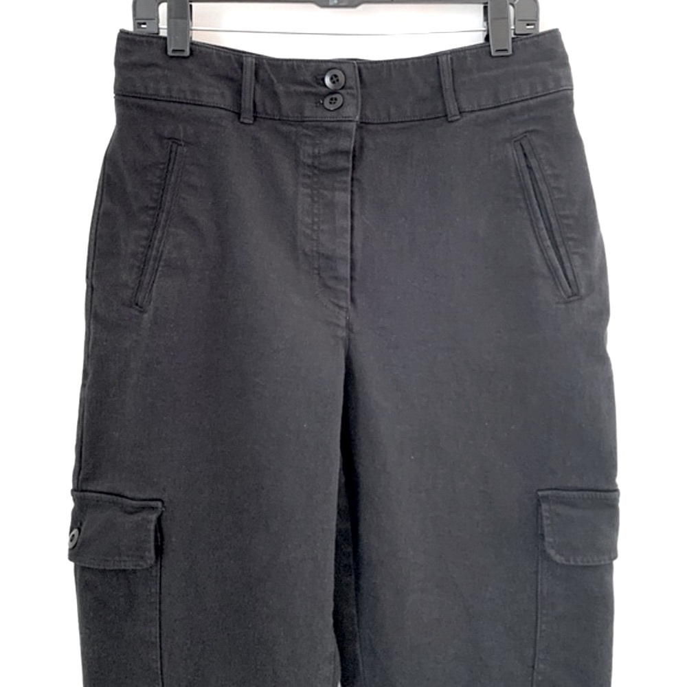 Aritzia Wilfred Free Modern Black Cargo Pants - Picture 3 of 14